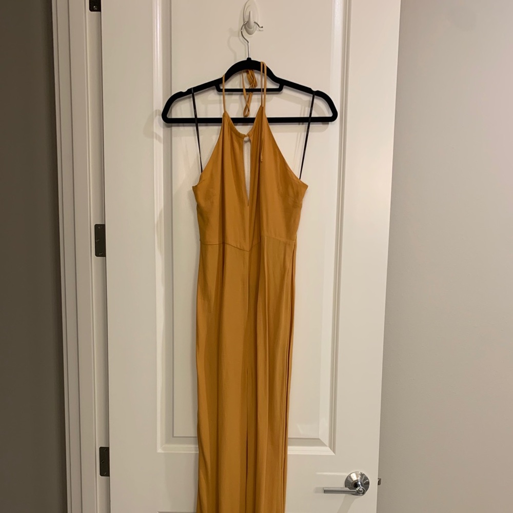 Forever 21 Yellow Jumpsuit